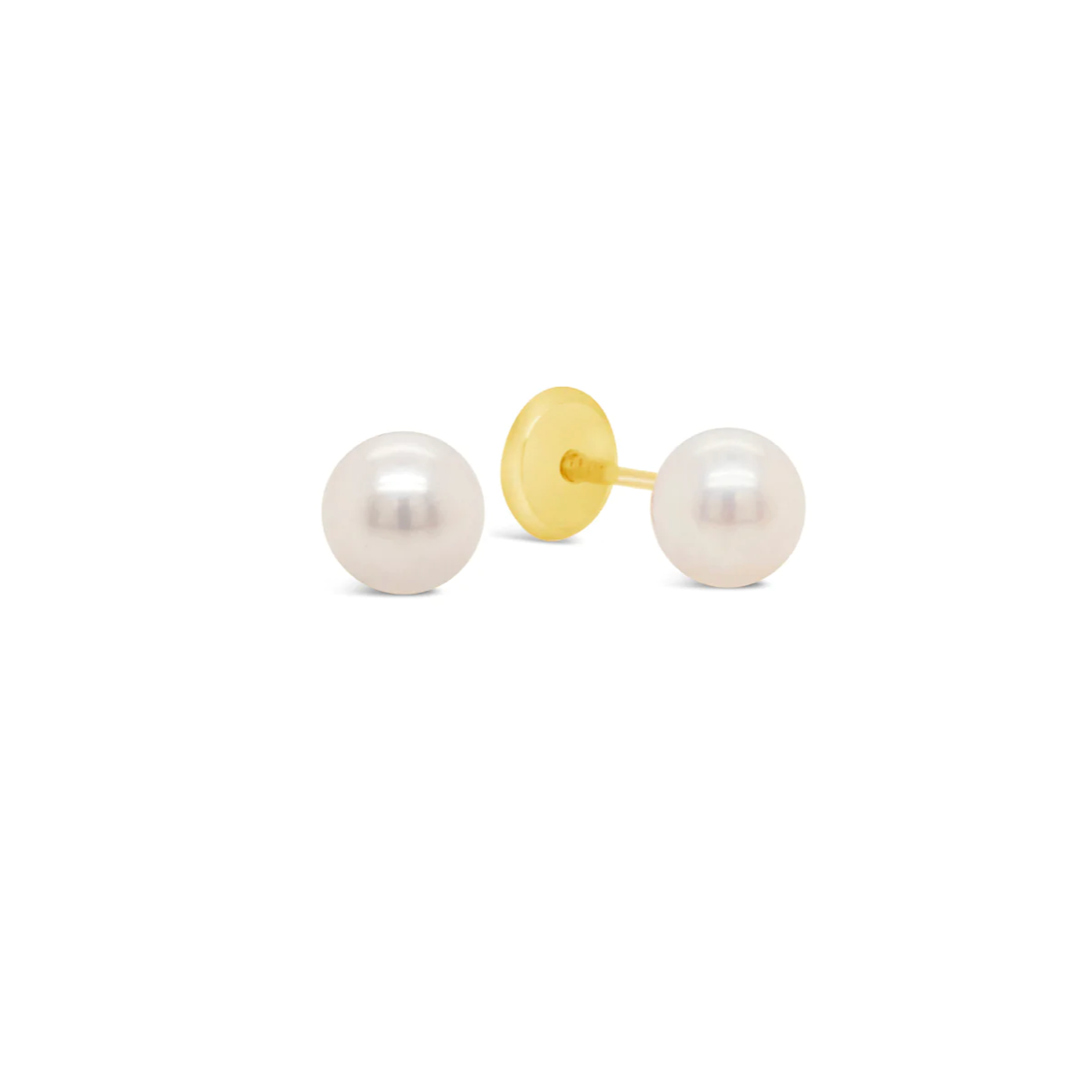 4MM Pearl Stud Earrings – SHOPKURY.COM