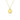 Round Tag Zirconia Necklace