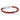 Red Leather Evil Eye Cubic Steel Bracelet - SHOPKURY.COM