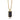 Blue Tiger Eye Dogtag Steel Necklace