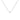 .16CT Diamond Solitaire Prong Set Necklace White Gold